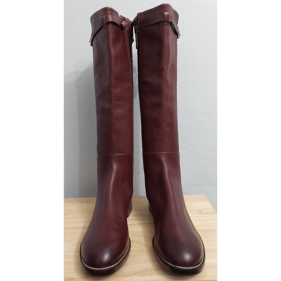 NWOT Cole Haan Lexi Grand Stretch Leather Riding Boots size 9.5 M - Picture 4 of 15